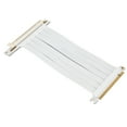 thumbnail image 4 of PCIe Adapter, PCIe Extension Cable Stable Clamping Widely Compatible Exquisite Workmanship 20cm Long  for Sound Card for Graphics Card for  Card White, 4 of 7