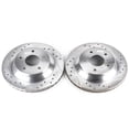 thumbnail image 2 of Power Stop Front Pair of Drilled and Slotted Brake Rotors AR8240XPR, 2 of 4