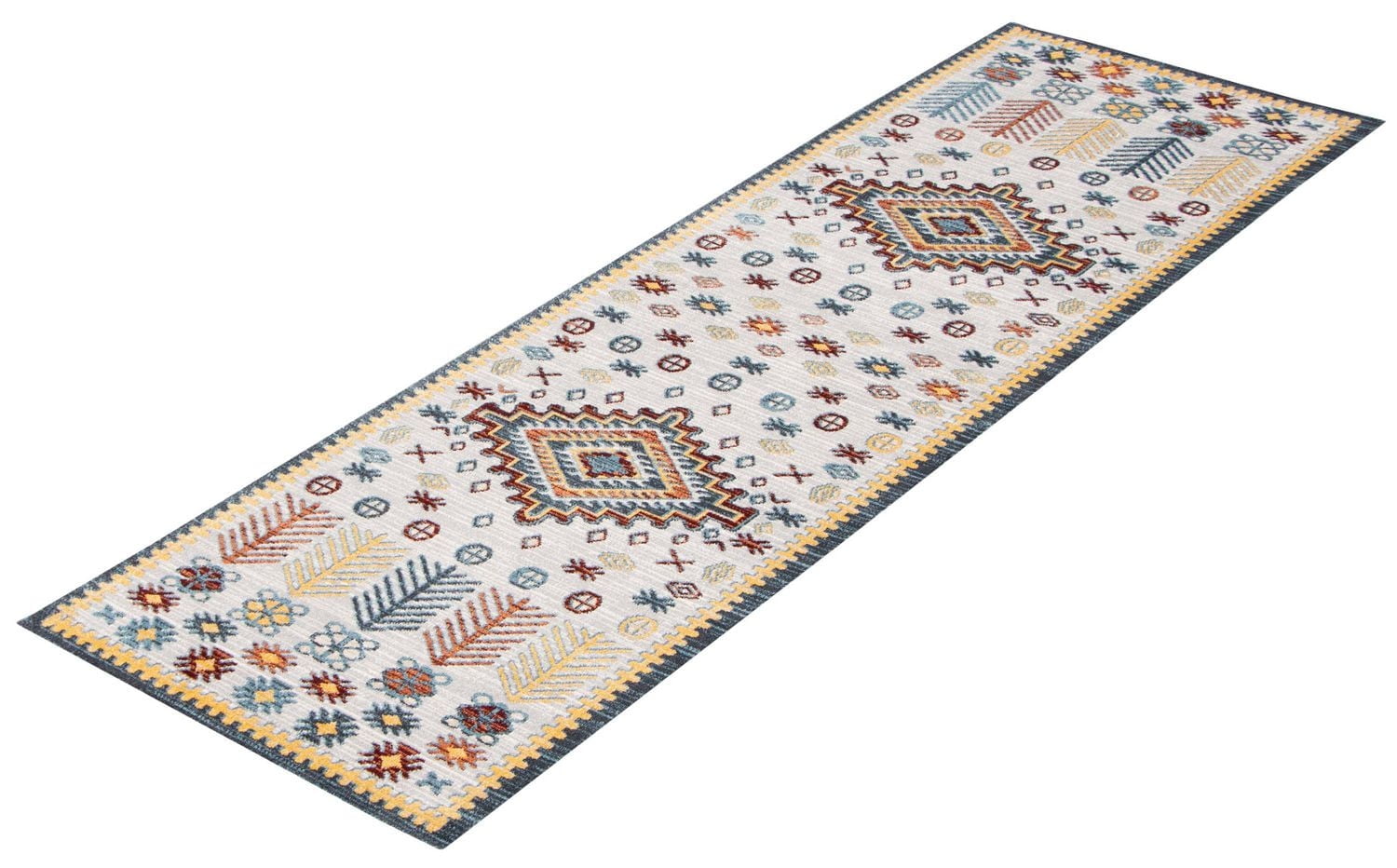 ECARPET Washable Southwestern Area Rug & Runner for Hallway, Living Room, Bedroom