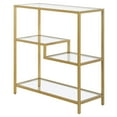 thumbnail image 5 of Evelyn&Zoe Johann 36" Tall Rectangular Bookcase, Gold, 5 of 10