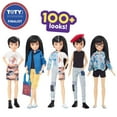 thumbnail image 4 of Creatable World Deluxe Character Kit Customizable Doll-Black Straight Hair, 4 of 6