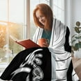 thumbnail image 3 of Chicago Blanket Throw Blanket Custom Any Name and Any Number Gifts for Men Women Baby, 3 of 6