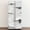 Color 1, variant on Self Adhesive Vinyl Refrigerator Wrap Set White Birch Tree Bark Natural Knots Horizontal Lines Door Mural Removable Fridge Sticker Peel and Stick Full Door Cover Decal Kitchen Bar Decor
