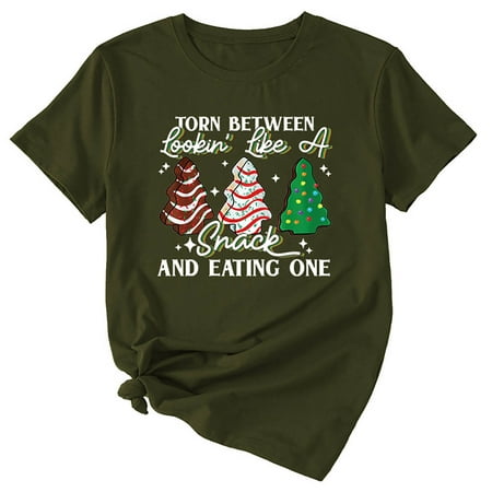 

Corset Tops for Women Women s Short Sleeve Top Casual Print T-shirt Short Sleeve Round Neck Shirt Blouse Print Tops Basic Tees for Women Army Green XXL