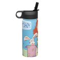 thumbnail image 2 of Stella And Sam Kids Insulated Water Bottle With Straw - 18 Oz Stainless Steel Double Wall Vacuum Cup, Leakproof, Bpa Free, Suitable For Boys And Girls, 2 of 5