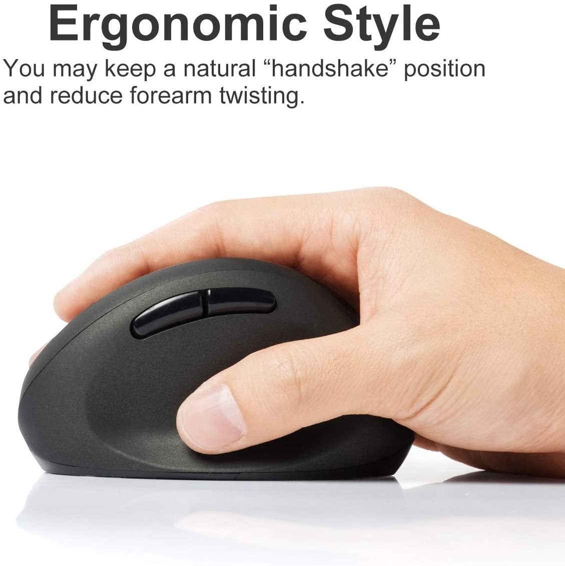 sanwa bluetooth vertical ergonomic mouse