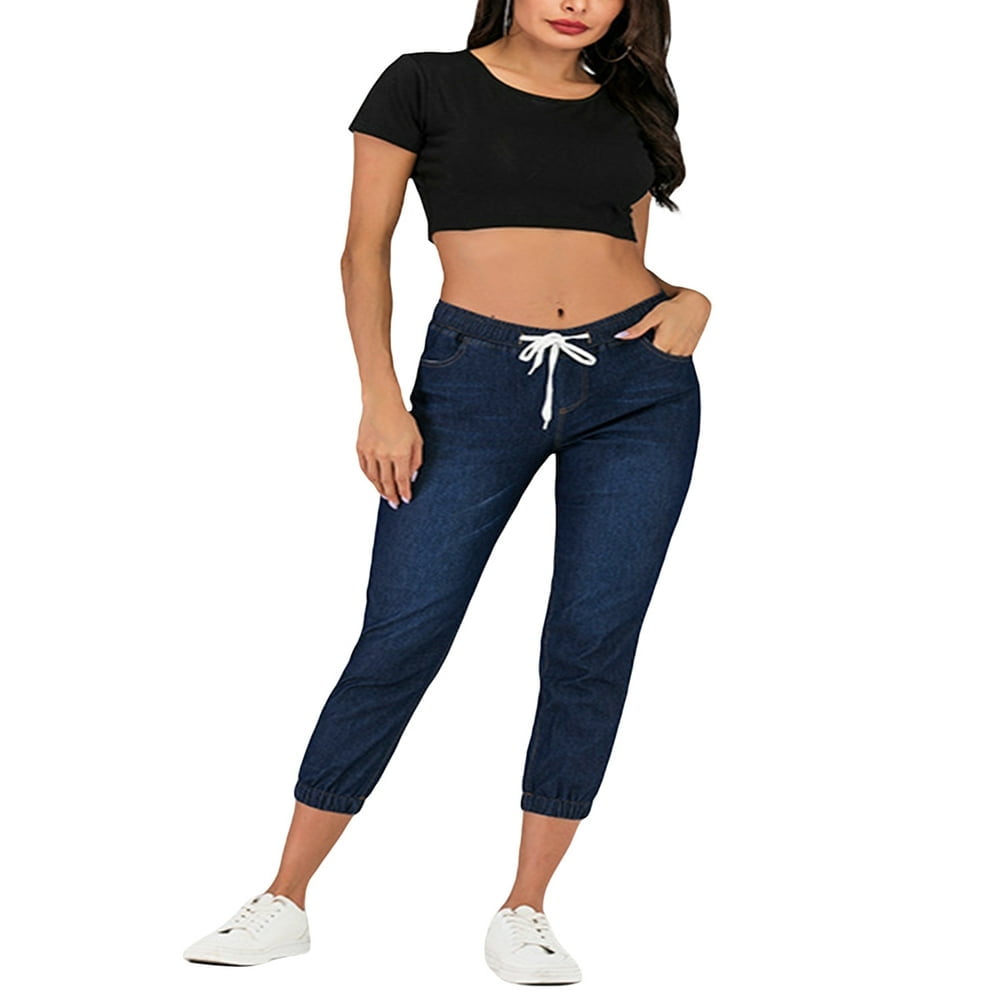 Diesel T. W26 L32 Bleu marine Jeans Coton 100