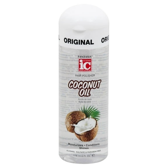 Fantasia IC Hair Polisher Coconut Oil, 6 Oz