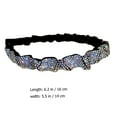 thumbnail image 2 of CIMAXIC Rhinestone Headbands For Women Simple Hair Decor 1Pack, 2 of 8