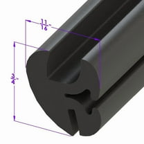 Glass Channel with Lockstrip - LP 100