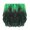 Green, variant on Womens Faux Feather Mini Skirt Elastic Mid Waist A-line Tutu Skirt for Mardi Gras Festivals Carnival Halloween Dance Party Supplies