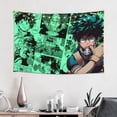thumbnail image 6 of My Hero Academia Tapestry, Anime Wall Poster Art, Wall Tapestry For Bedroom Living Room Dorm Room, Wall Hanging For Festival Party Events Background Photography Backdrop, 60x40 Inch, 6 of 9
