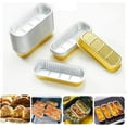 thumbnail image 1 of 30Pcs 200ml Disposable Aluminum Foil Tin Box,Oblong Golden Thick Aluminum Foil Box,Heat Resistant Tin Foil Packing Box,Food Storage Containers for Cooking,Baking,Meal Prep,Take Out Etc., 1 of 9