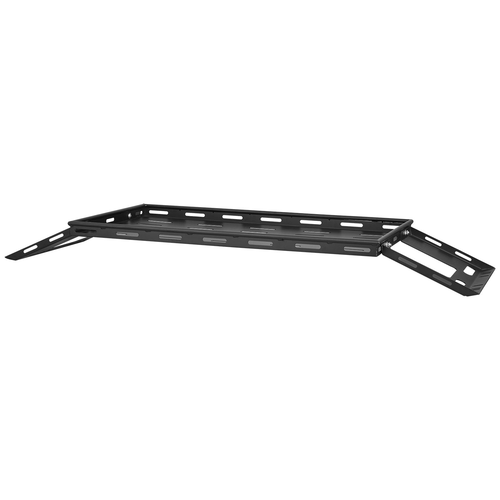 Rear Trunk Cargo Rack, for 2007-2024 Jeep Wrangler JK, 300 lbs Capacity, Carbon Steel Basket Tray Interior Storage Luggage Carrier with Net, Shelf Stand Organizer for Camping Trip Gear, Black