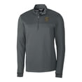 thumbnail image 2 of Men's Cutter & Buck Steel Grambling Tigers Traverse Stripe Quarter-Zip Pullover Top, 2 of 3