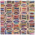 thumbnail image 6 of SAFAVIEH Nantucket Casimir Geometric Cotton Area Rug, Multi, 4' x 6', 6 of 10