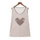 thumbnail image 5 of Mujeres moda sexy sin mangas flor pirnt chaleco u-cuello impreso tops camiseta chaleco blusa tops Pompotops lopia987455, 5 of 9
