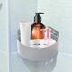 thumbnail image 1 of Accesorios de baño Estante de baño sin perforaciones Estante colgante para ducha de baño Cesta colgante para champú Almacenamiento de inodoro para ducha Estantes de baño de plástico, 1 of 6