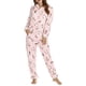 thumbnail image 5 of Pijama de una pieza con capucha y cremallera para mujer, de forro polar cálido y suave, con capucha y pies, para invierno., 5 of 8