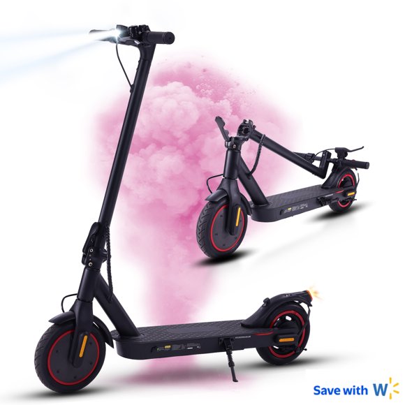 iScooter Trottinettes Électriques 8,5 Pouces, Trottinette Électrique Pliable pour Adulte 350 W, jusqu'à 30 Km/h et 34 km d'Autonomie, Trottinette de Déplacement Portable