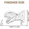 thumbnail image 6 of 3D Dinosaur Origami DIY Craft - Halloween Party Wall Decor,Origami DIY Craft Kit for Living Room Festive Holiday Handmade Ornament, 6 of 7