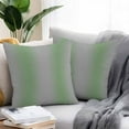 thumbnail image 2 of Grey Sage Outdoor Pillow Covers Pack of 2 Green Gradient Modern Ombre Art Waterproof Throw Pillow Covers Decorative Cushion Cases for Patio Garden Tent Balcony Couch 16x16 inch, 2 of 8