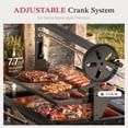 thumbnail image 4 of Alpha Joy Argentine Santa Maria Grill 666 SQ.IN. Cooking Area Charcoal & Wood BBQ Grill, 4 of 9
