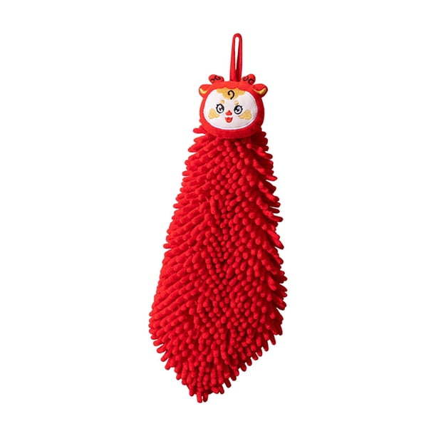 2024 Toallas de mano Toalla de baño Toallas decorativas Toallas de chenilla suaves absorbentes para Femenino