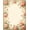 Peach Pink Cream, Pattern 3, variant on ODIKA Vintage Romantic Flower Trellis Girly Border Scroll Bouquet Petal Non-Slip Low Profile for Hallway, Study Room, Playroom