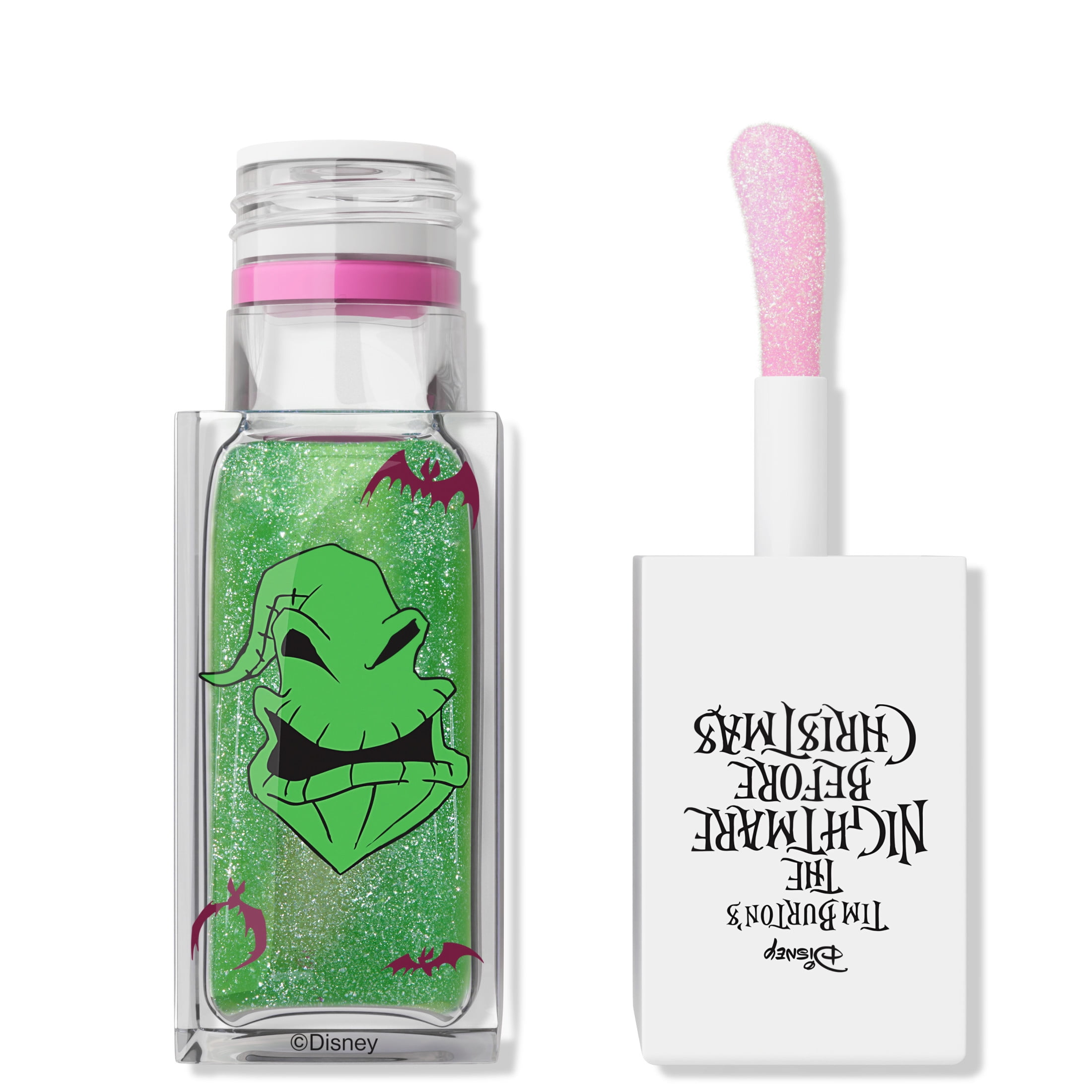 wet n wild Nightmare Before Christmas Color Changing Lip Oil - Truth or Scare (Clear Green)