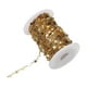 thumbnail image 1 of Cadena de eslabones de estrella de 1 metro, cadena envuelta en alambre con cadena de cable de carrete para manualidades, pulseras, fiestas, collares, Dorado Macarena Cadenas de eslabones de estrella, 1 of 8
