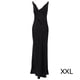 thumbnail image 3 of Sonducket Vestido dividido con escote en V para mujer, vestidos sexis ajustados sin mangas de verano de Color sólido, ropa informal de algodón hasta el conjuntos de ropa XXL Sonducket AP012247-05, 3 of 5
