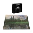 thumbnail image 5 of Ambesonne Yosemite Jigsaw Puzzle, Yosemite Tree, Heirloom-Quality Fun Activity for Family Durable Cardboard, 1000 pcs, Beige Green, 5 of 5