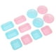 thumbnail image 2 of Cesta de lavado en miniatura para colección, 12 Uds., escala 1/12, azul, rosa, estilo lindo, decoración para casa de muñecas interesante y vívida, 2 of 14