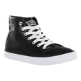 thumbnail image 2 of Gotta Flurt Girl's Disco II Hi Top Black Sequin Dance Sneaker, 2 of 4