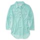 thumbnail image 2 of Camiseta Henley Aeropostale Tejida con Espalda Transparente Azul Extragrande, 2 of 2