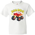 thumbnail image 3 of Inktastic Monster Truck Big Bro Youth T-Shirt, 3 of 5