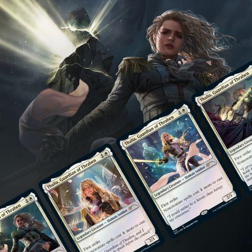 Magic The Gathering Thalia: Beyond the Helvault Secret Lair Drop Series