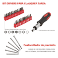 thumbnail image 4 of Juego De Herramientas Bloosom  Para Carpintero Y Maquinaria Estuche Metalico Gris con Rojo, 4 of 4