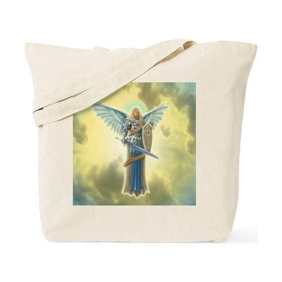 CafePress - Angel Michael Tote Bag - Unisex Canvas Tote Bag, Beige, 1-Piece