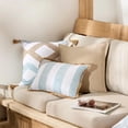 thumbnail image 2 of Bouclair Coussin Naturel décoratif Portuaire 18x18 po (46x46 cm), 2 of 10
