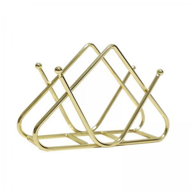 Conjunto de Soportes para Servilletas, Organizador de Mesa en Acero Inoxidable 3 piezas