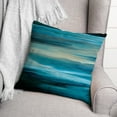 thumbnail image 3 of Creative Products Blue Streaks 18x18 Indoor / Outdoor Pillow, 3 of 3