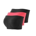 thumbnail image 3 of 3PC Women's Strapless Underwire Bralette Non Padded Bandeau Tube Top Multiway Bra, 3 of 5