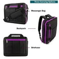 thumbnail image 3 of Convertible Backpack for 13-14 inch Chromebook Laptop, Sling Messenger Bag, Handheld Briefcase for iPad Pro, Tablets, Laptops, 3 of 6