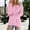 Pink, variant on GTEYOIJN a Solid-Color Plush Pullover for Women, a Long-Sleeved Plush Sweater with Pockets Black Hoodies Woman Womens Casual Solid Long Sleeve Jumper Sweaters Blouse