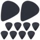thumbnail image 3 of ColoMX 10 púas negras para guitarra: púas de 0,5 mm para guitarra acústica, eléctrica y bajo. Sonido nítido y fácil manejo para músicos de todos los estilos., 3 of 8