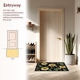 thumbnail image 3 of ODIKA 4'x6' Machine Washable Non-Slip Area Rug, Contemporary Black and Gold Theme High Traffic Rug, Gold, 28877, 3 of 7