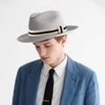 thumbnail image 2 of YAYUBA Summer Sun Hats for Outdoor Activities Versatile Sun Hat With Elastic Stripe Band And Classic Design,Light Gray, 2 of 4