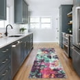 thumbnail image 2 of Garvee 2x6 Modern Abstract Area Rug Accent Carpet, Machine Washable Rug Stain-Resistant Contemporary Rug with Non-Slip Backing Low Pile Rug for Kitchen Laundry Bedroom, Colorful, 2 of 8